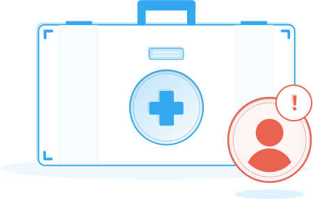 healthscore briefcase for customer section